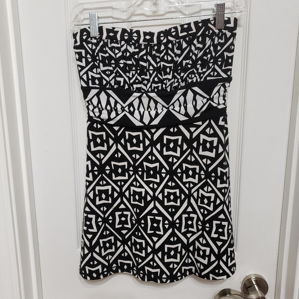 WHBM Strapless Tunic